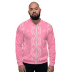 Unisex Bomber Jacket TICKLE ME PINK