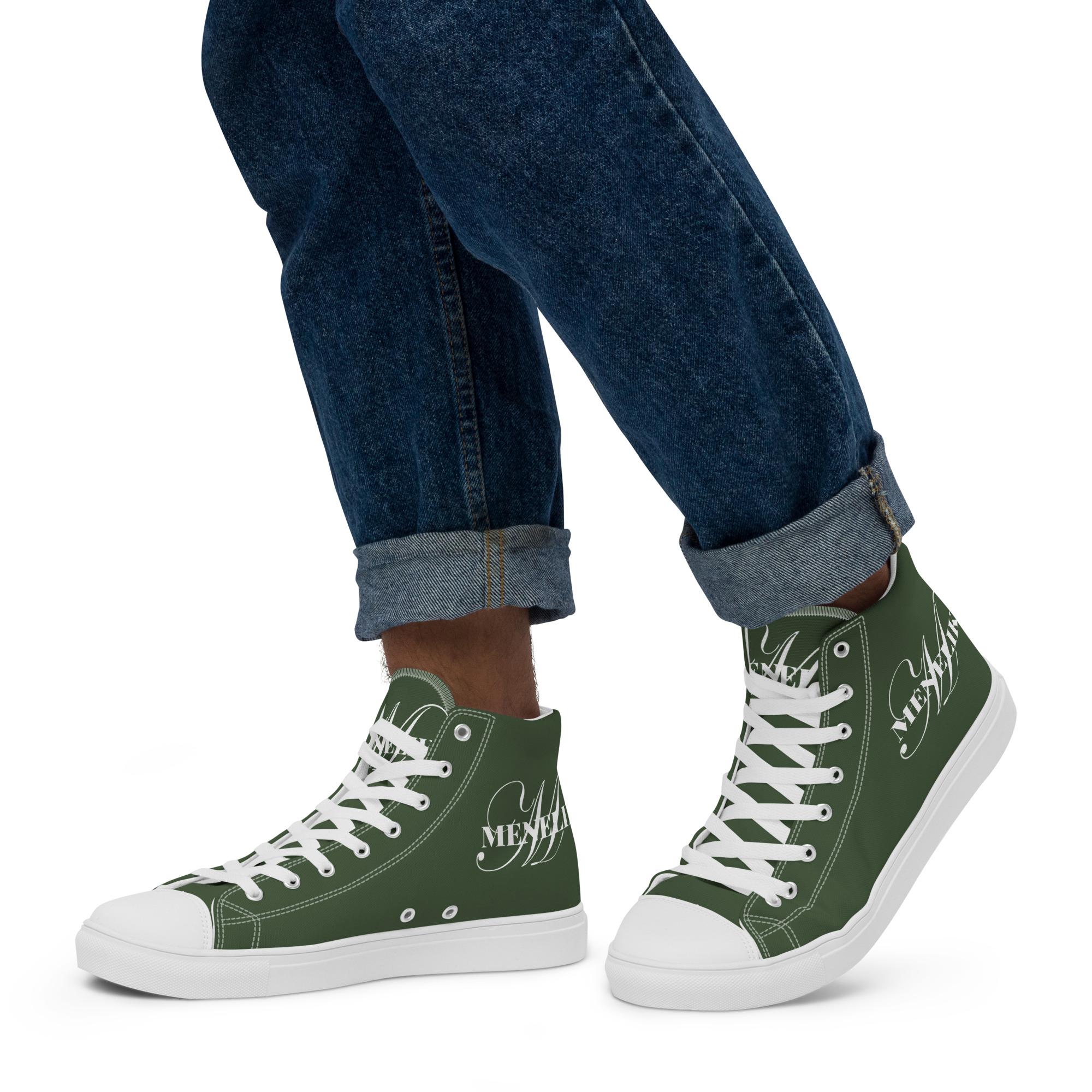 Men’s high top canvas shoes - Image 3