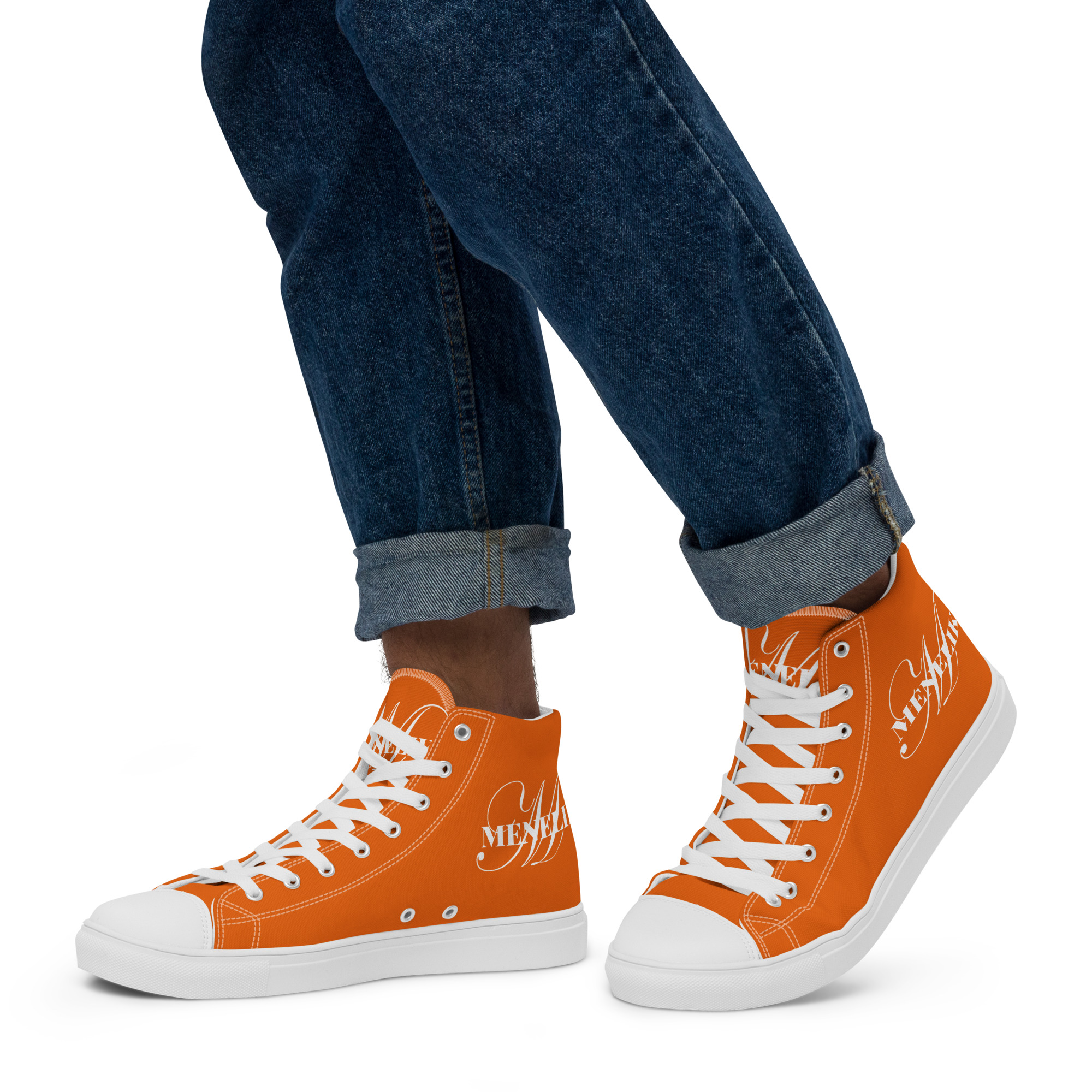 Men’s high top canvas shoes - Image 3