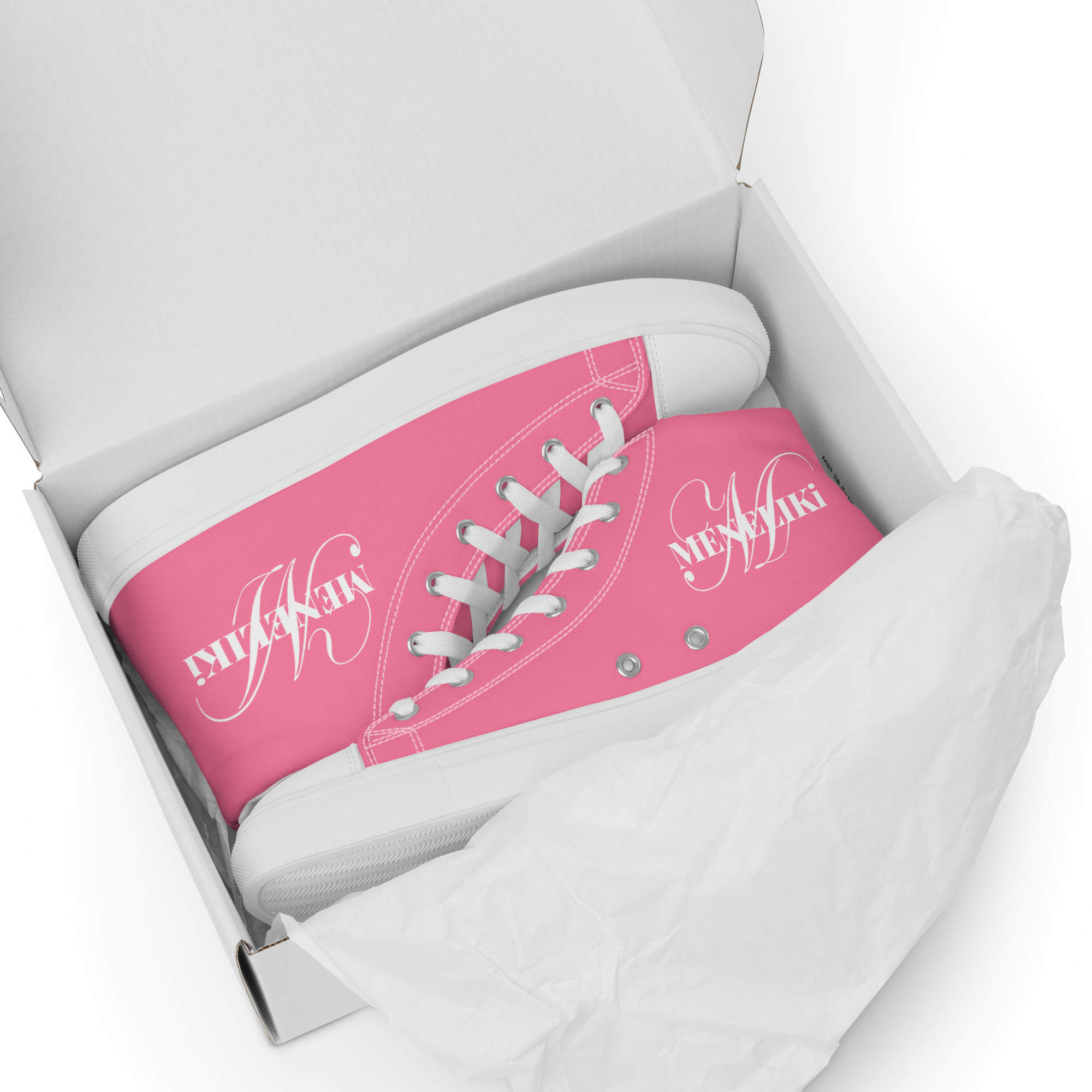 Women’s high top canvas shoes