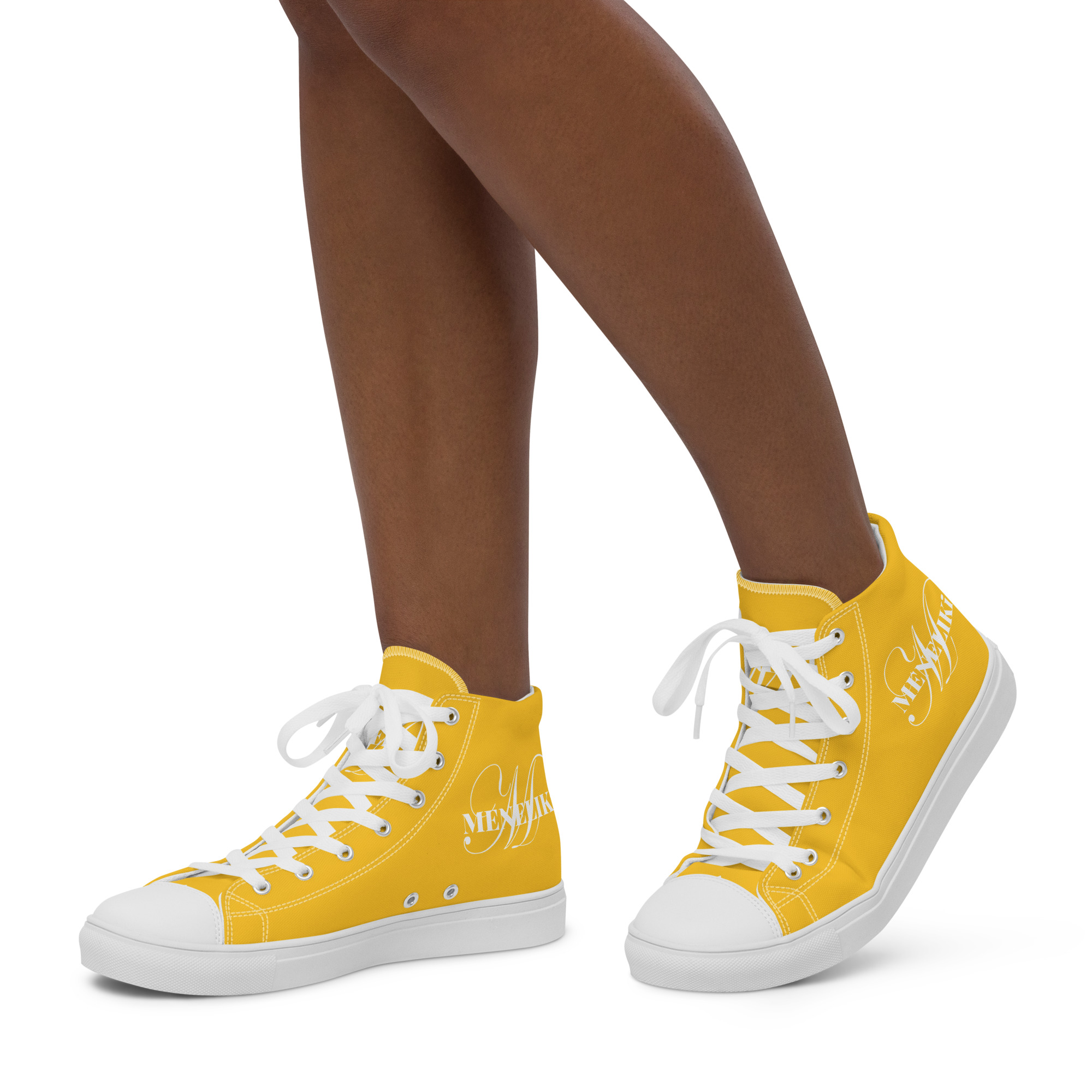 Women’s high top canvas shoes - Image 3